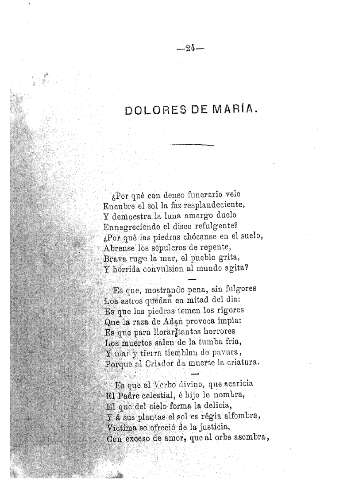Dolores de María