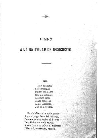 Himno a la natividad de Jesucristo