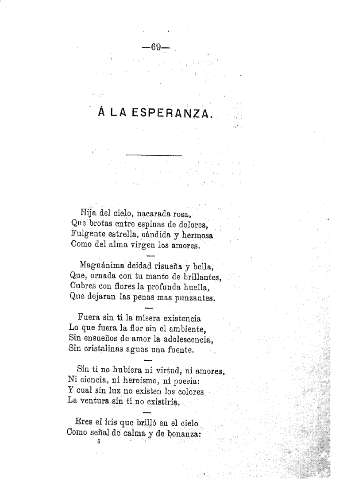 Á la esperanza