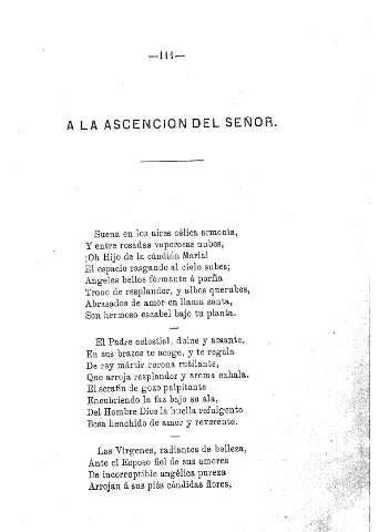A la Ascensión del Señor