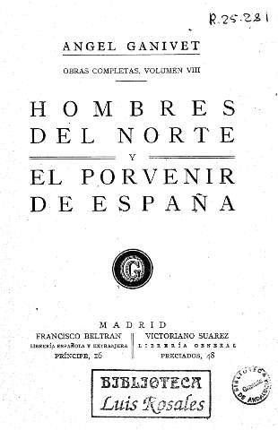 Hombres del Norte y El Porvenir de España