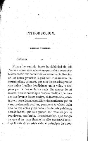 Introducción. - Lección primera