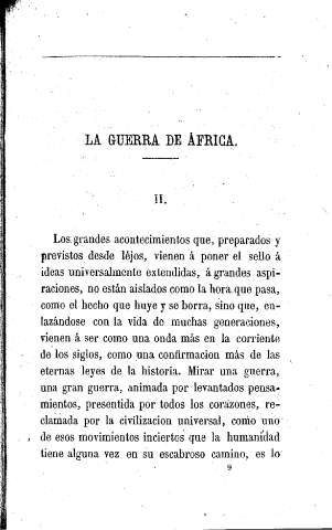 La guerra de África. II