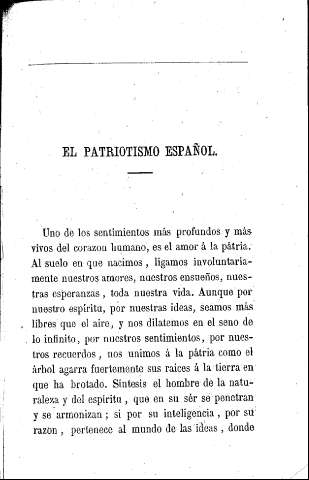 El patriotismo español