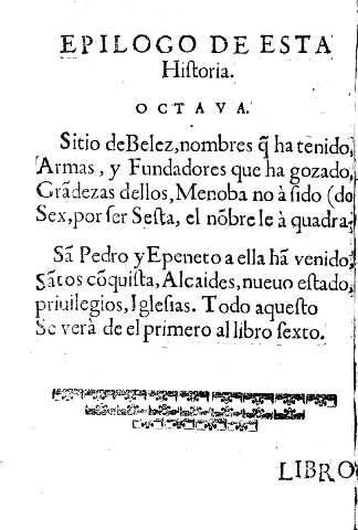 Epilogo de esta historia. Octava.