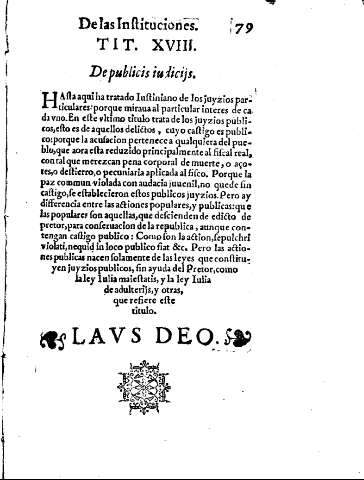 Laus Deo.