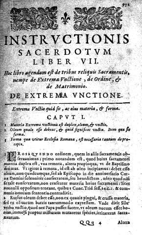 INSTRUCTIONIS SACERDOTUM LIBER VII
