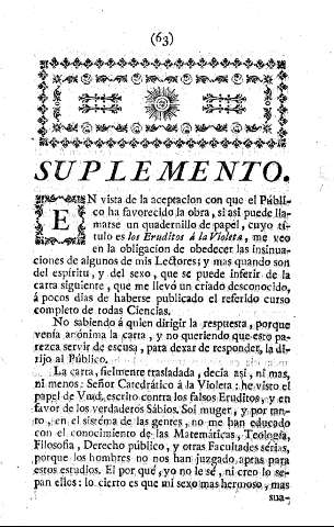 SUPLEMENTO