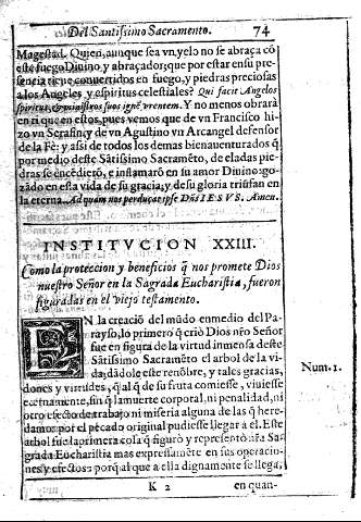 Institucion XXIII