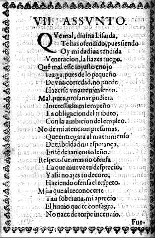VII. Assunto