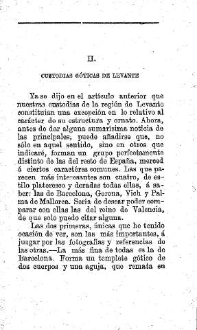 II. Custodias góticas de Levante