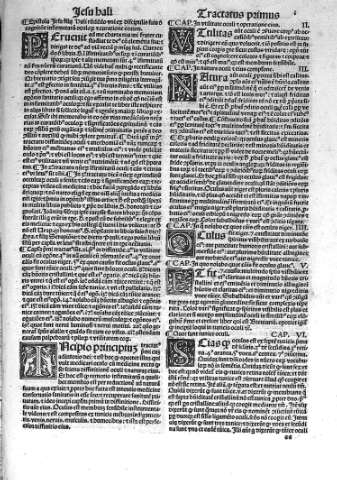 [Epistola Jesu filii bali... y Tractatus primus. De oculis] 1