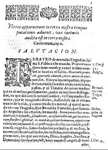 Flores apparnerunt in terra nostra tempus putationis advenit, vox turturis audita est in terra nostra.