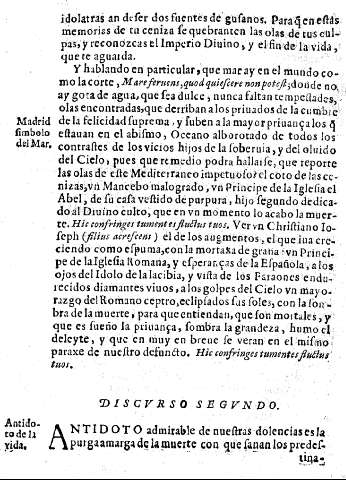 Discurso segundo