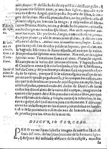 Discurso tercero