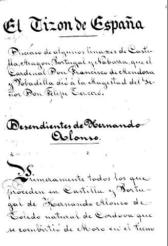 El Tizon de España