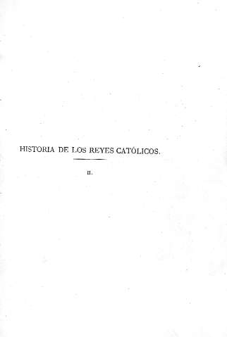 Historia de los Reyes Católicos II