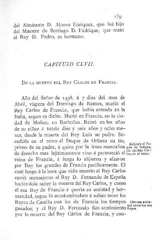 CLVII. De la muerte del Rey Carlos de Francia