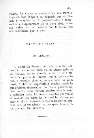 CLXXIV. De Lezcano