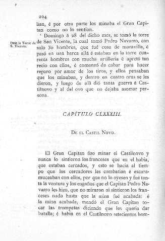CLXXXIII. De el Castil Novo