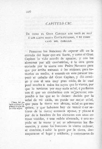 CXC. De cómo el Gran Capitán los sacó de allí...