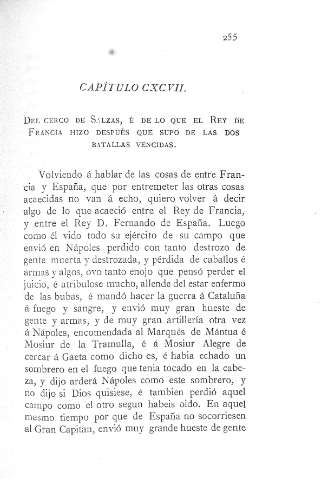 CXCVII. Del cerco de Salzas...