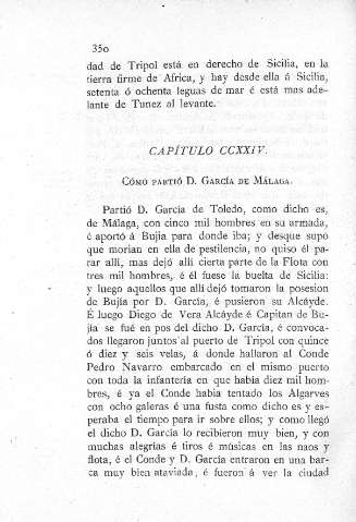 CCXXIV. Cómo partió D. García de Málaga