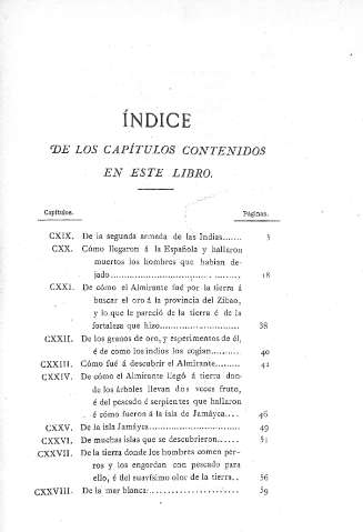 Índice de los capítulos contenidos en este libro