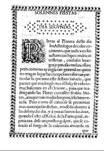 Dia Segundo
