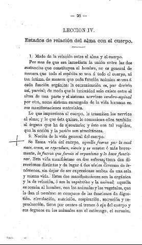 Lección IV.