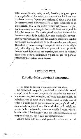 Lección VIII.