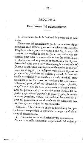 Lección X.