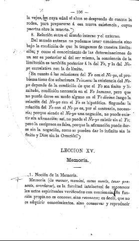 Lección XV.