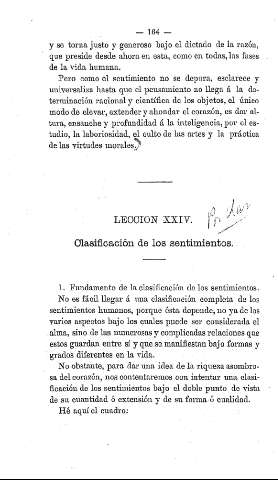 Lección XXIV.