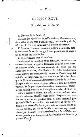 Lección XXVI.