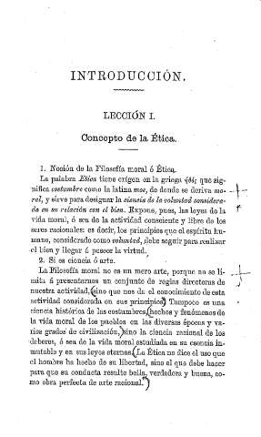 Introducción. Lección I.