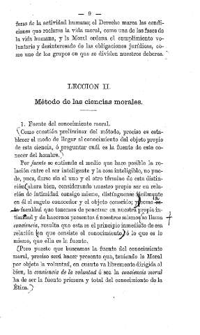 Lección II.