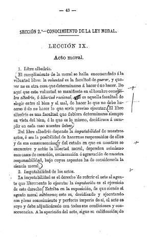 Sección 2ª. Lección IX.