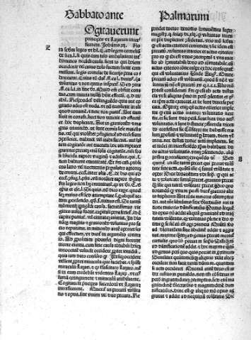 Sabbato ante Palmarum