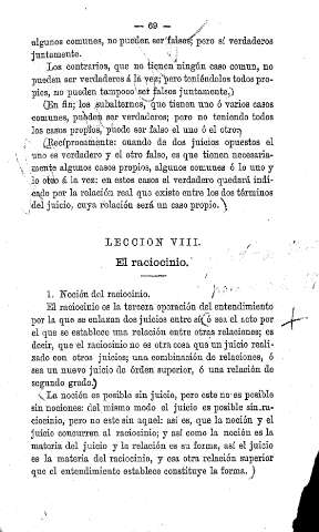 Lección VIII.