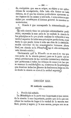 Lección XXI.