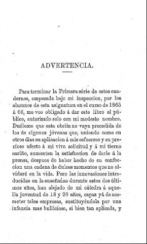 Advertencia