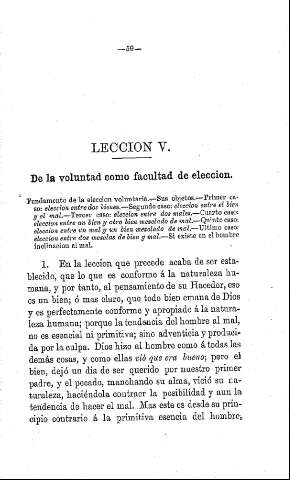 Lección V.