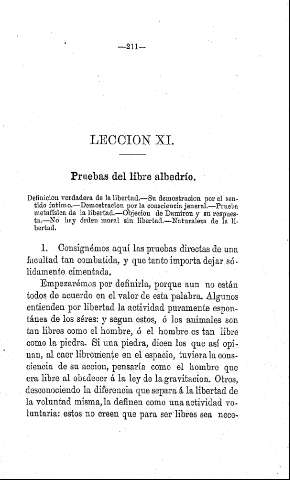 Lección XI.