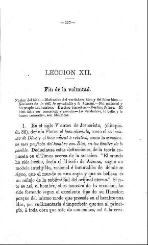 Lección XII.