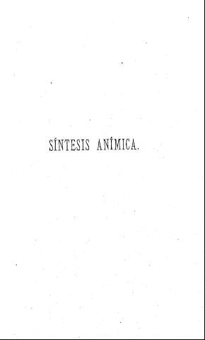 Síntesis Anímica