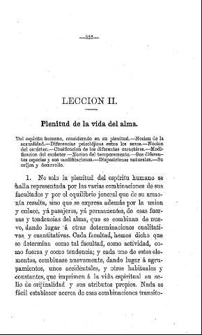 Lección II.