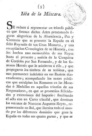 Idea de la Máscara