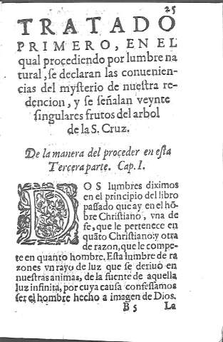25 [Tratado Primero y Cap. I]