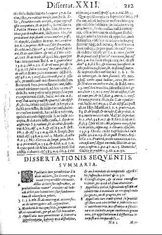 Dissertationis sequentis. Summaria.